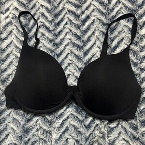 PINK Victoria's Secret Black Push Up Bra